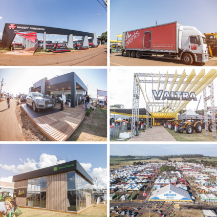 GL events Live montadora oficial da Agrishow 2018