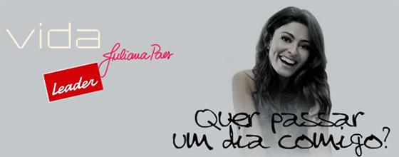 Leader leva fã ao encontro de Juliana Paes