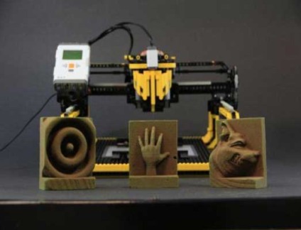 Criada máquina de esculpir em 3D da Lego