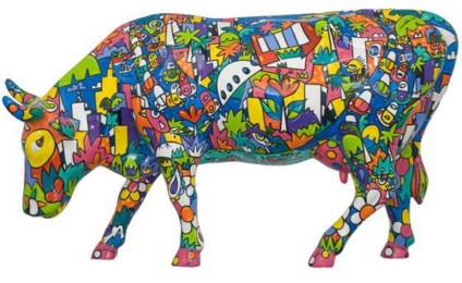 Leilão da Cow Parade arrecadou mais de R$ 1 milhão