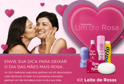 Ação promo da Leite de Rosas dá dia de beleza
