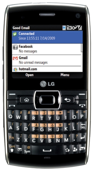 LG com sampling mobile machine