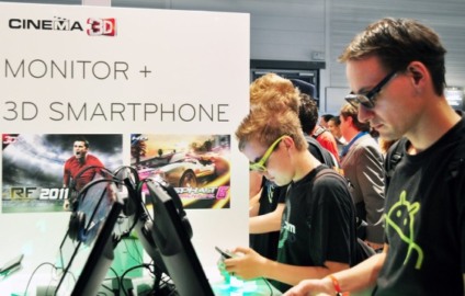 LG leva experiência 3D aos consumidores com jogos