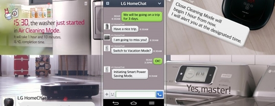 Eletros da LG já conversam com consumidores