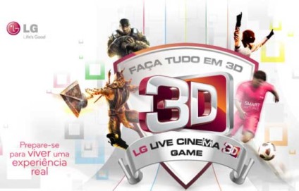 LG traz ao Brasil campeonato de games em 3D
