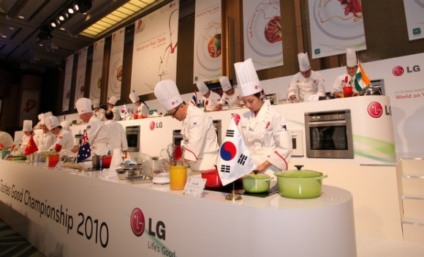 LG promove concurso de gastronomia para universitários