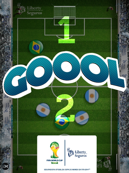 Liberty lança jogo de futebol interativo para tablets