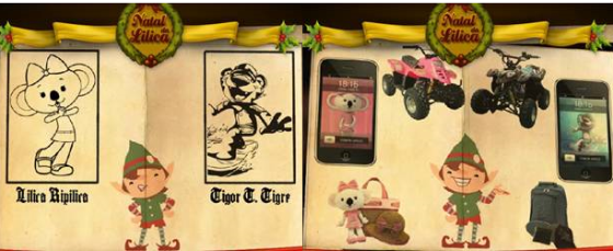 Promo de Lilica & Tigor busca ajudantes de Papai Noel
