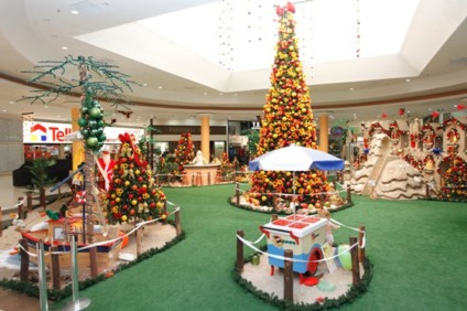 Litoral Plaza com decoração inédita para o Natal