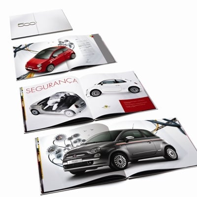 Sunset cria livro design para o Fiat Cinquecento