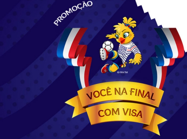 Copa do Mundo: "Você na final com Visa"