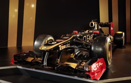 Lotus apresentou carro de F1 no domingo