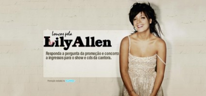 Submarino lança "Loucos por Lily Allen"