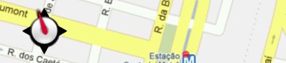 Aplicação guia você por lugares invisíveis