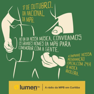 Lumen FM homenageia a Música Popular Brasileira