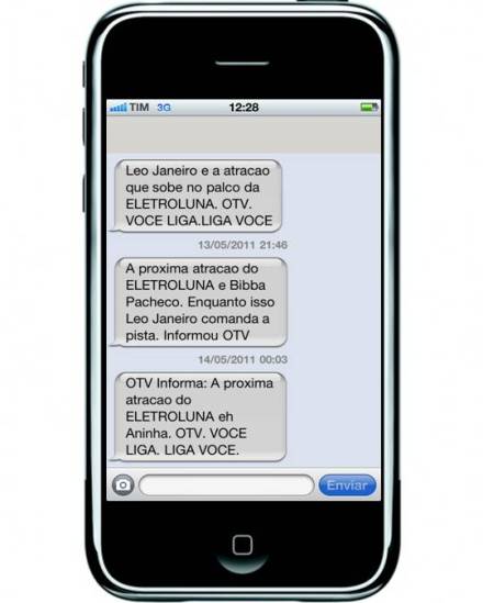 Refinaria ativou SMS em evento