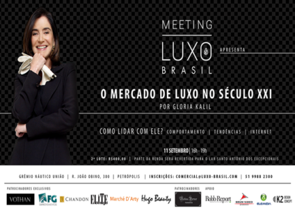 Luxo Brasil traz Glória Kalil a Porto Alegre