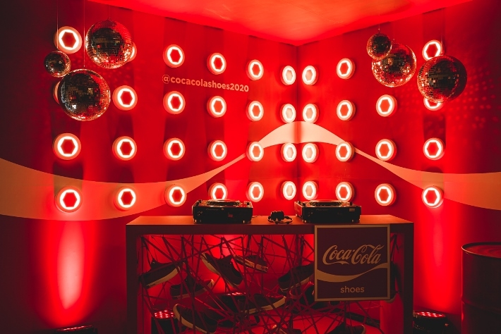 Morya e Inventa Evento assinam evento da Coca-Cola Shoes