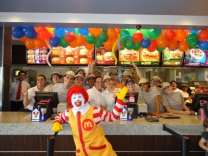 Farol recebeu Ronald McDonald
