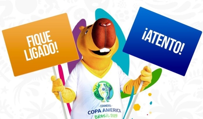 Copa América leva bastidores do torneio ao Facebook