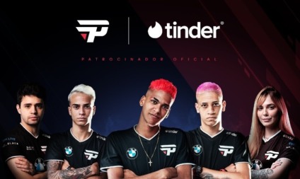Tinder é o novo patrocinador da paiN Gaming