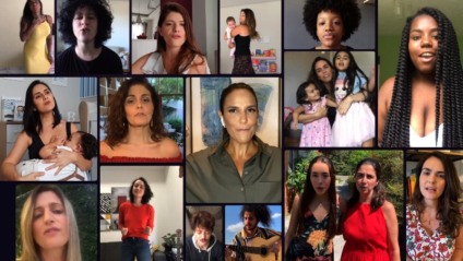 Natura e Ivete Sangalo exaltam a força das mães