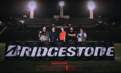 Bridgestone ativa patrocínio à Libertadores com barreira de pneus