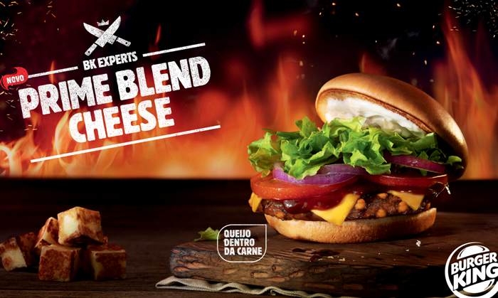 Burger King cria hambúrguer com queijo dentro da carne