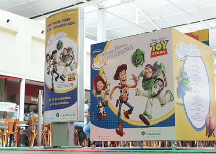 Ação social nos shoppings da BRMalls beneficiam crianças
