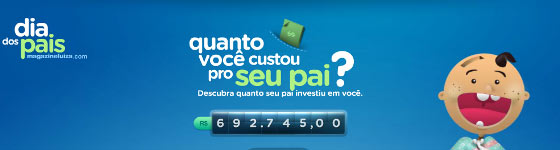 MagazineLuiza.com faz quiz para o Dia dos Pais