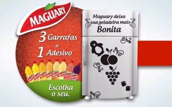 Maguary com brinde no ponto de venda