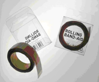 Rolling Band-Aid focado no meio ambiente