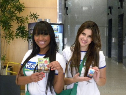 Manga apresenta produto para colaboradores da Nestlé