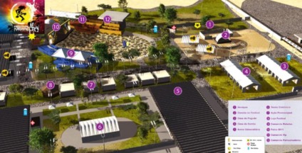 Principais festivais do verão mostram mapas