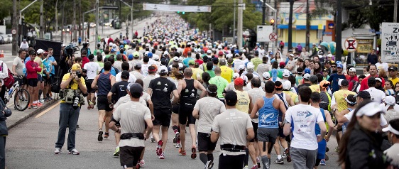 Curitiba recebe hoje a Maratona Caixa