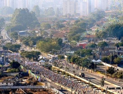 Maratona de São Paulo compensa emissão de carbono