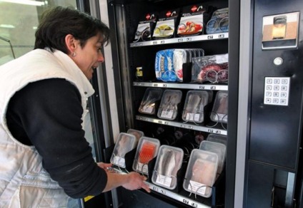 Espanha tem vending machine de peixe fresco