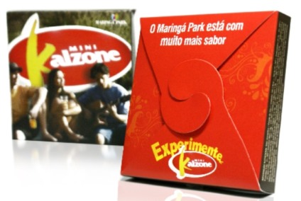 Braza Branding cria para Mini Kalzone
