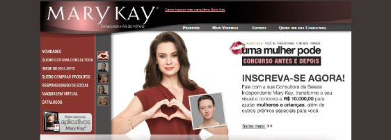 Ação de live marketing da Mary Kay tem cunho social
