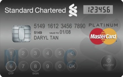MasterCard reveals credit card with LCD and touchscreen