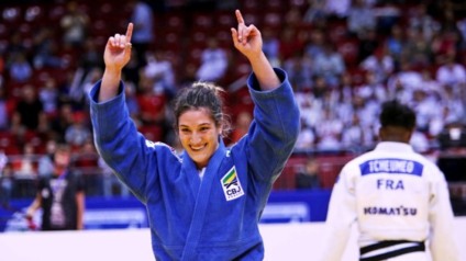 Mayra Aguiar volta ao topo do ranking de judô