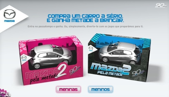 Mazda aposta em promo on-line para divulgar novo carro