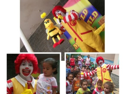 Funcionários do McDonald's em Manaus fazem ações sociais