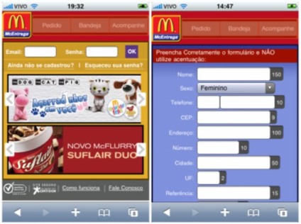 Mc Entrega é a novidade do McDonald's
