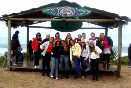 Ações promo no Meeting de Bodyboard Feminino