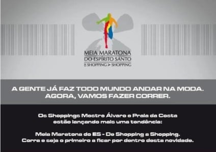 Shoppings se unem e promovem meia maratona no ES