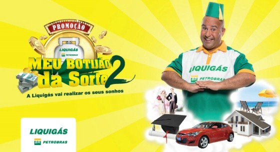 Liquigás anuncia "Meu Botijão da Sorte 2"