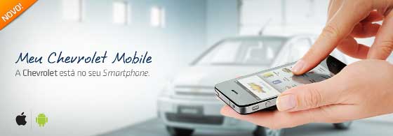 Chevrolet está no smartphone