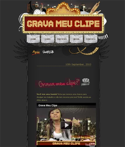 Estudantes promovem o concurso “Grava Meu Clipe”
