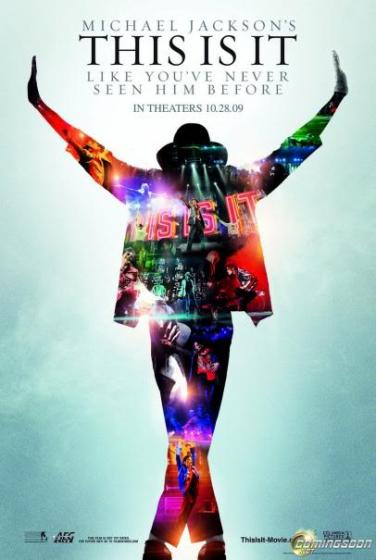 Poster de Michael Jackson na promo da UCI